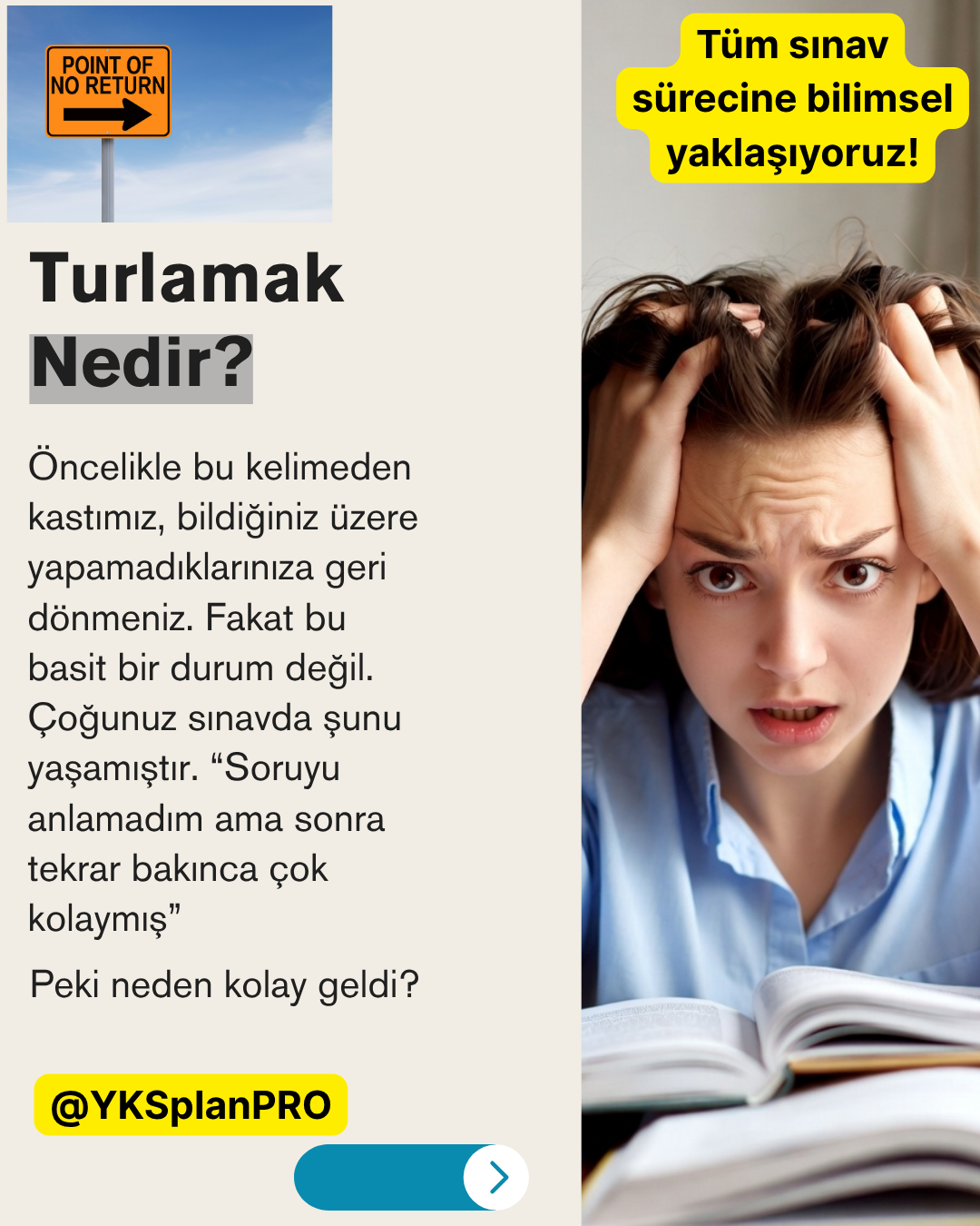 Sınavda “Turlamak”?